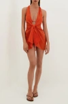 Vix Paula Hermanny Mita Cotton Cover-up Minidress