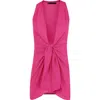 Vix Paula Hermanny Mita Cover-up Dress In Pink