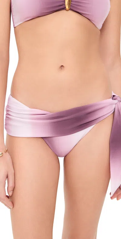 Vix Paula Hermanny Nebula Molly Bikini Bottoms Multi In Purple