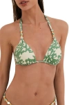 Vix Paula Hermanny Oceana Paula Triangle Bikini Top In Multi
