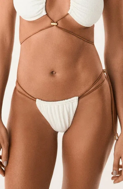 Vix Paula Hermanny Pixie Tanga Bikini Bottom In Neutral