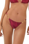 Vix Paula Hermanny Roseate Candice Bikini Bottoms In Black