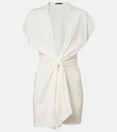 Vix Paula Hermanny Sasha Minidress In White