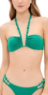 Vix Paula Hermanny Solid Atena Carol Top Green In Green