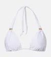 Vix Paula Hermanny Solid Bikini Top In White