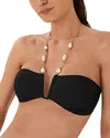 Vix Paula Hermanny Vix Firenze Ney Carol Bikini Top In Black