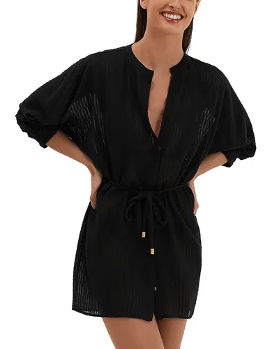 Vix Paula Hermanny Vix Lilou Dress Cover Up In Black