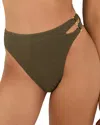 Vix Paula Hermanny Vix Solaro Bikini Bottom In Green