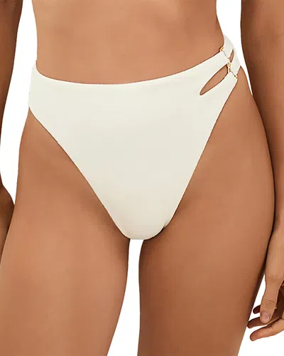 Vix Paula Hermanny Vix Solaro Bikini Bottom In White