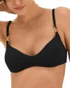 Vix Paula Hermanny Vix Solaro Vivian Bikini Top In Black