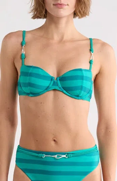 Vix Paula Hermanny Yacht Alba Bikini Top In Brown