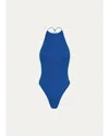 Vix Pixie One-piece Swimsuit In Blue