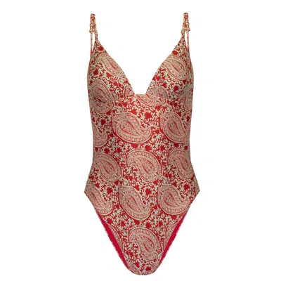 Vix Pyra Red Shaye Ruby One Piece Brazilian Multi
