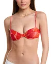 Vix Rambla Jennie Bikini Top In Red