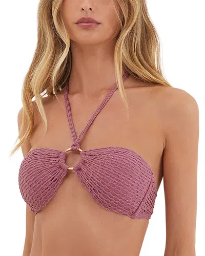 Vix Ring Bandeau Top In Pink