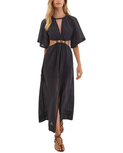 Vix Sallisa Long Dress In Black