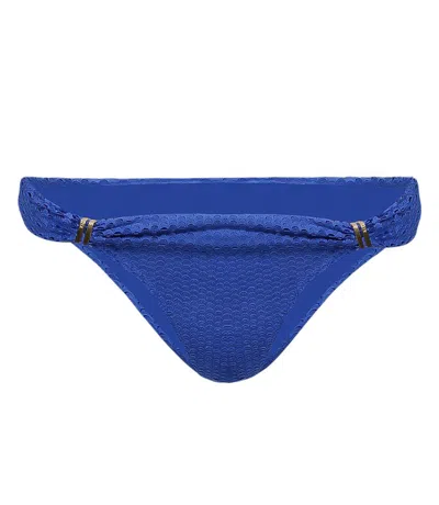 Vix Scales Bia Tube Brazilian Cut Bikini Bottom Blue