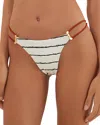 Vix Serpentine Debbie Bikini Bottom In Multi
