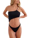 Shop Vix Sienna Deise Brazilian One-piece In Black