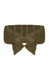 Vix Solaro Knitted Cropped Top