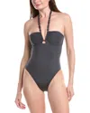 Vix Solid Atena Carol Brazilian One-piece In Gray