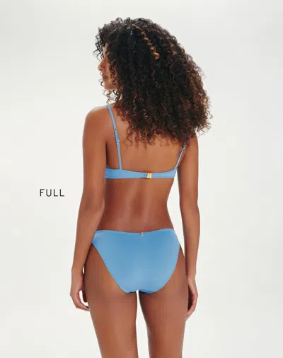 Vix Solid Basic Bikini Bottom Full Blue