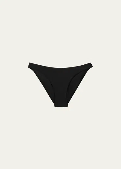 Vix Solid Basic Full Bikini Bottoms In Black