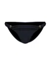 Vix Solid Bia Full Cut Bikini Bottom In Black