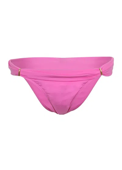Vix Solid Bia Tube Brazilian Bikini Bottom Pink