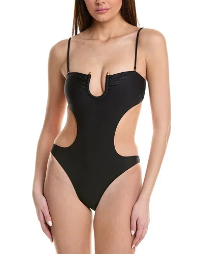 Vix Solid Cora One-piece In Black