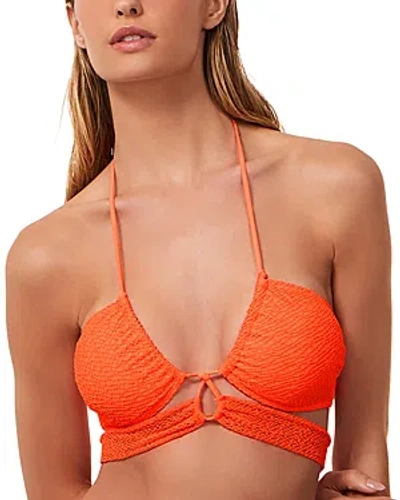 Vix Solid Gi Bikini Top In Orange