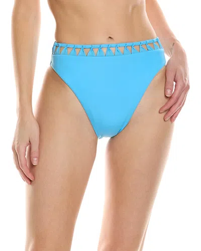 Vix Solid Leeza Hot Pant In Blue