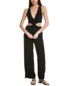 Vix Solid Nayara Jumpsuit In Black