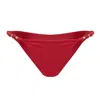 Vix Solid Paula Bottom Brazilian Red In Red