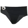 Vix Solid Sam Bikini Bottom Full Black In Black
