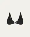 Vix Solid Sam Mayra Bikini Top In Black