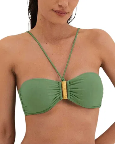 Vix Stacy Bandeau Top In Green