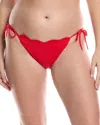 Vix Swim Bottom In Red