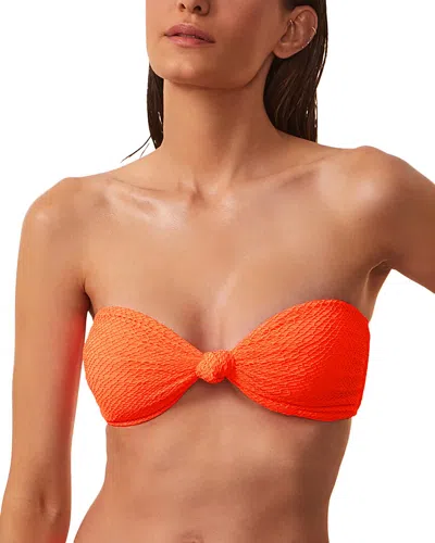 Vix Swim Top In Orange