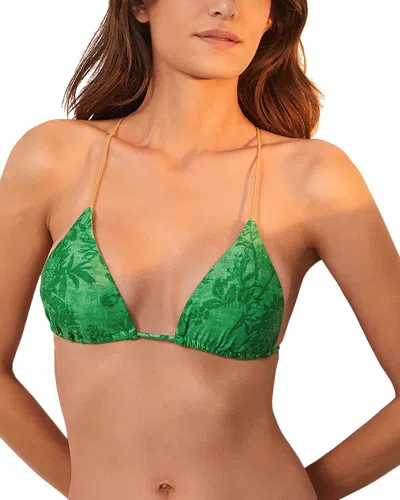 Vix Swim Top In Green