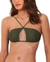 Vix Swim Top In Green