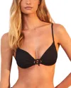 Vix Swim Top In Black