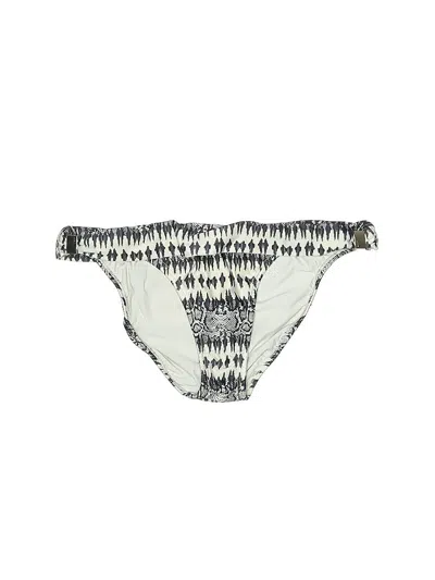 Pre-owned Vix Swimsuit Bottoms In White