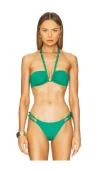 Vix Swimwear Atena Carol Bikini Top In Reflection
