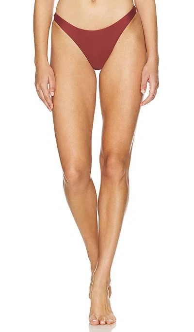 Vix Swimwear Basic Bikini Bottom In Nutshell