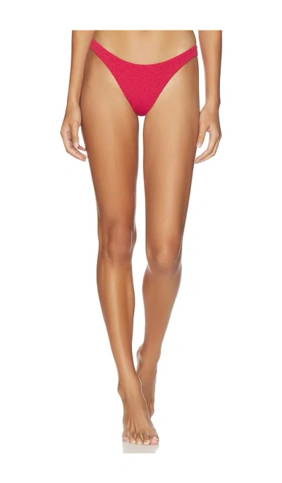 Vix Swimwear Basic Bottom Brazilian In Red
