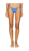 Vix Swimwear Beads Cheeky Bikini Bottom In Ethereal