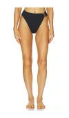 Vix Swimwear Blake Gigi Hot Pant Bikini Bottom In Black