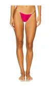 Vix Swimwear Candice Cheeky Bikini Bottom In Pink
