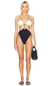 Vix Swimwear Firenze One-piece Swimsuit In White